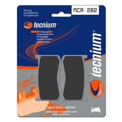 Plaquettes de frein TECNIUM MCR282 Métal Fritté Carbone Plaquettes de frein TECNIUM MCR282 Métal Fritté Carbone