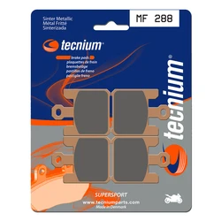 Plaquettes de frein TECNIUM MF288 Métal fritté Plaquettes de frein TECNIUM MF288 Métal fritté