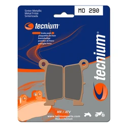 Plaquettes de frein TECNIUM MO290 Métal fritté Plaquettes de frein TECNIUM MO290 Métal fritté