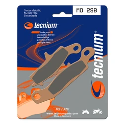 Plaquettes de frein TECNIUM MO298 Métal fritté Plaquettes de frein TECNIUM MO298 Métal fritté