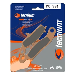 Plaquettes de frein TECNIUM MO301 Métal fritté Plaquettes de frein TECNIUM MO301 Métal fritté