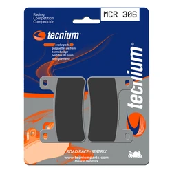 Plaquettes de frein TECNIUM MCR306 Métal Fritté Carbone Plaquettes de frein TECNIUM MCR306 Métal Fritté Carbone