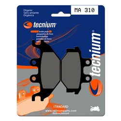 Plaquettes de frein TECNIUM MA310 Organique Plaquettes de frein TECNIUM MA310 Organique