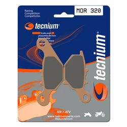 Plaquettes de frein TECNIUM MOR320 Métal fritté Plaquettes de frein TECNIUM MOR320 Métal fritté