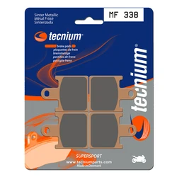 Plaquettes de frein TECNIUM MF338 Métal fritté Plaquettes de frein TECNIUM MF338 Métal fritté