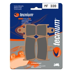 Plaquettes de frein TECNIUM MF339 Métal fritté Plaquettes de frein TECNIUM MF339 Métal fritté