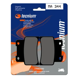 Plaquettes de frein TECNIUM MA344 Organique Plaquettes de frein TECNIUM MA344 Organique
