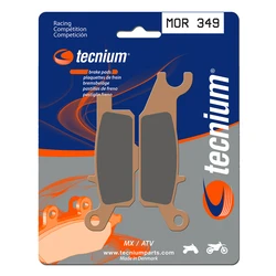 Plaquettes de frein TECNIUM MOR349 Métal fritté Plaquettes de frein TECNIUM MOR349 Métal fritté