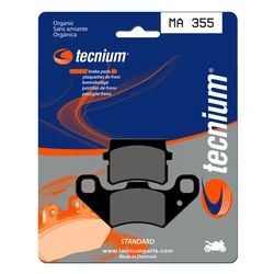 Plaquettes de frein TECNIUM MA355 Organique Plaquettes de frein TECNIUM MA355 Organique