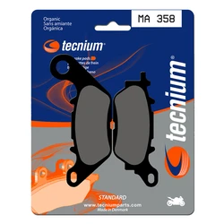 Plaquettes de frein TECNIUM MA358 Organique Plaquettes de frein TECNIUM MA358 Organique