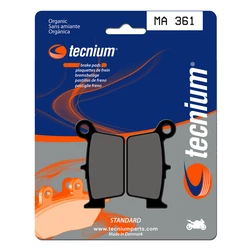 Plaquettes de frein TECNIUM MA361 Organique Plaquettes de frein TECNIUM MA361 Organique