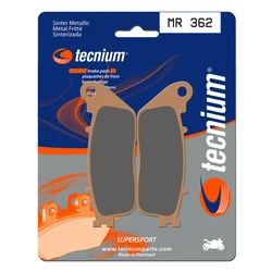 Plaquettes de frein TECNIUM MR362 Métal fritté. Plaquettes de frein TECNIUM MR362 Métal fritté.