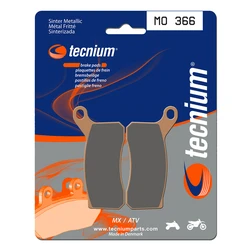 Plaquettes de frein TECNIUM MO366 Métal fritté Plaquettes de frein TECNIUM MO366 Métal fritté