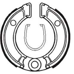 Machoires de frein Bendix BA010 Organique Machoires de frein Bendix BA010 Organique