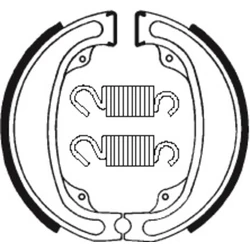 Machoires de frein Bendix BA031 Organique Machoires de frein Bendix BA031 Organique