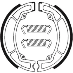 Machoires de frein Bendix BA033 Organique Machoires de frein Bendix BA033 Organique