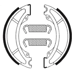 Machoires de frein Bendix BA036 Organique Machoires de frein Bendix BA036 Organique