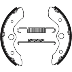 Machoires de frein Bendix BA044 Organique Machoires de frein Bendix BA044 Organique