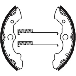 Machoires de frein Bendix BA045 Organique Machoires de frein Bendix BA045 Organique