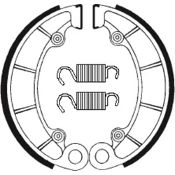 Machoires de frein Bendix BA046 Organique Machoires de frein Bendix BA046 Organique