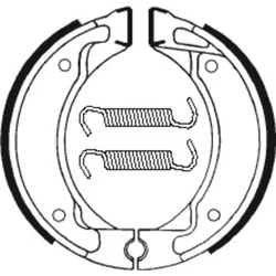 Machoires de frein Bendix BA050 Organique Machoires de frein Bendix BA050 Organique