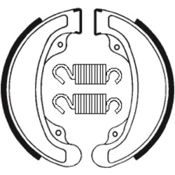 Machoires de frein Bendix BA058 Organique Machoires de frein Bendix BA058 Organique
