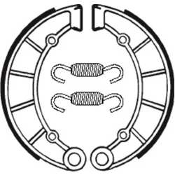 Machoires de frein Bendix BA091 Organique Machoires de frein Bendix BA091 Organique