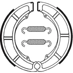 Machoires de frein Bendix BA097 Organique Machoires de frein Bendix BA097 Organique