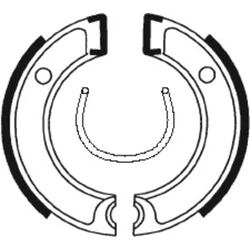 Machoires de frein Bendix BA112 Organique Machoires de frein Bendix BA112 Organique