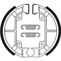 Machoires de frein Bendix BA187 Organique Machoires de frein Bendix BA187 Organique