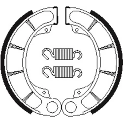 Machoires de frein Bendix BA207 Organique Machoires de frein Bendix BA207 Organique