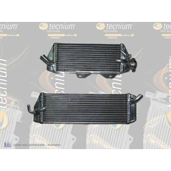 Radiateur oversize gauche Tecnium Honda CRF450R Radiateur oversize gauche Tecnium Honda CRF450R