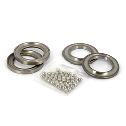 Roulement de Colonne de Direction MBK / Yamaha Booster-Nitro-Aerox-Majesty 2 jeux billes+2 jeux coupelles Roulement de Colonne de Direction MBK / Yamaha Booster-Nitro-Aerox-Majesty 2 jeux billes+2 jeux coupelles