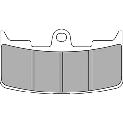 Plaquette Ferodo Métal Fritté Plaquette Ferodo Métal Fritté