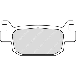 Plaquette de Frein Organique Eco-Friction Route Plaquette de Frein Organique Eco-Friction Route