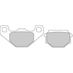 Plaquette de frein Organique Platinum Route/Off Road Plaquette de frein Organique Platinum Route/Off Road