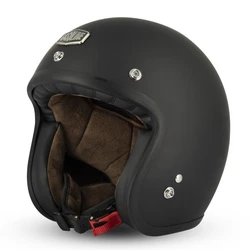 Casque Jet Cafe Racer S250 Noir Mat