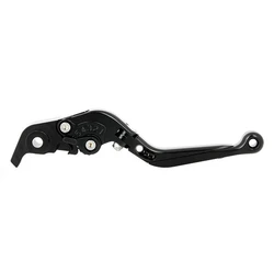 Kit Leviers de Frein et d'Embrayage CNC Réglables et Rétractables - Anodisés Noir Kit Leviers de Frein et d'Embrayage CNC Réglables et Rétractables - Anodisés Noir