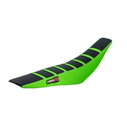 Housse de selle KAWASAKI KXF 250 2004-2005 TOP BLACK- SIDE GREEN-STRIPES GREEN (M210-3BGG) Housse de selle KAWASAKI KXF 250 2004-2005 TOP BLACK- SIDE GREEN-STRIPES GREEN (M210-3BGG)