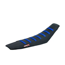 Housse de selle HUSQVARNA FC TC 16-18, FE TE 17-19 TOP BLACK- SIDE BLACK-STRIPES BLUE (M616-3BBBL) Housse de selle HUSQVARNA FC TC 16-18, FE TE 17-19 TOP BLACK- SIDE BLACK-STRIPES BLUE (M616-3BBBL)