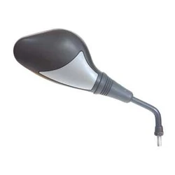 Rétroviseur Droit Noir/Gris - YAMAHA LB 50 CHAPPY - M8 Rétroviseur Droit Noir/Gris - YAMAHA LB 50 CHAPPY - M8