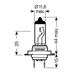 Ampoule H7 Night Breaker - 12V 55W PX26d Ampoule H7 Night Breaker - 12V 55W PX26d
