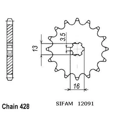 Pignon TT Esjot Pignon TT Esjot