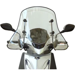 Parebrise pour Kymco Agility avec Bord PVC Parebrise pour Kymco Agility avec Bord PVC