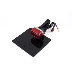 Feu Arrière Cross Universel Avec Plaque Pvc Feu Arrière Cross Universel Avec Plaque Pvc