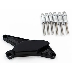 Kit Protection de Carters Gauche CNC Anodisés Noir Hayabusa Kit Protection de Carters Gauche CNC Anodisés Noir Hayabusa