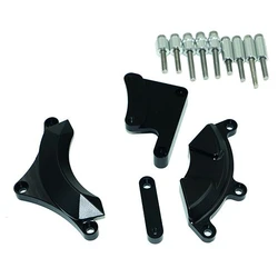 Kit Protection de Carters CNC Anodisés Noir MT-03 2016 Gauche et Droit Kit Protection de Carters CNC Anodisés Noir MT-03 2016 Gauche et Droit