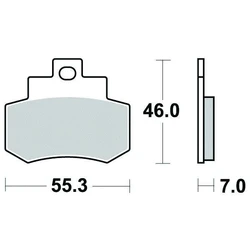 Plaquette de frein Sifam Métal Fritté haute performance norme KBA/ABE Plaquette de frein Sifam Métal Fritté haute performance norme KBA/ABE