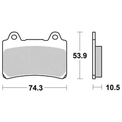 Plaquette Sifam Métal Fritté Plaquette Sifam Métal Fritté