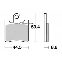 Plaquette Sifam Métal Fritté Plaquette Sifam Métal Fritté